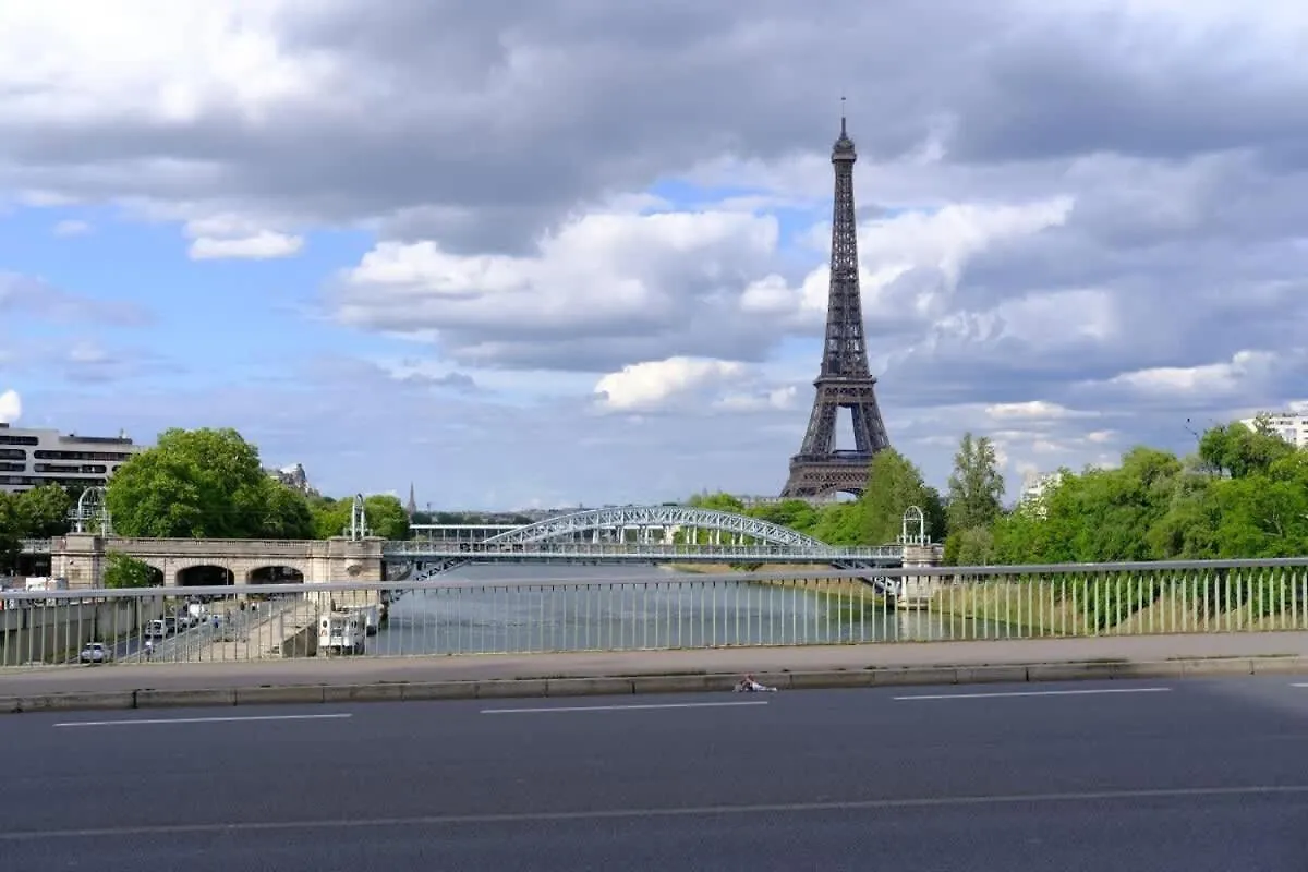 L'echo - Balcon, Tour Eiffel, Maison De La Radio 아파트